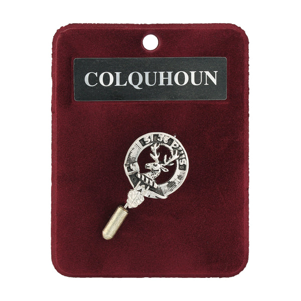 Art Pewter Lapel Pin Colquhoun