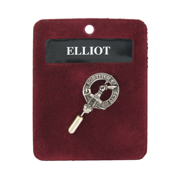 Art Pewter Lapel Pin Elliot