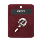 Art Pewter Lapel Pin Gunn