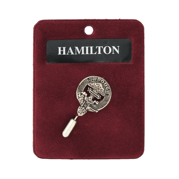 Art Pewter Lapel Pin Hamilton