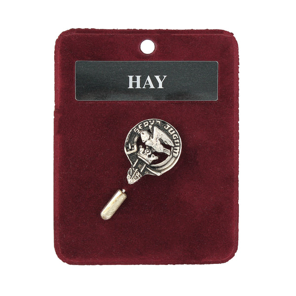 Art Pewter Lapel Pin Hay