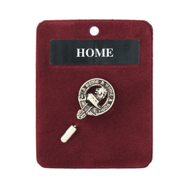 Art Pewter Lapel Pin Home