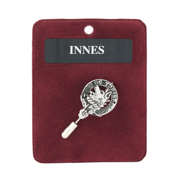 Art Pewter Lapel Pin Innes