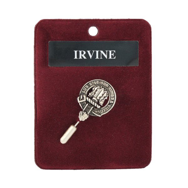 Art Pewter Lapel Pin Irvine