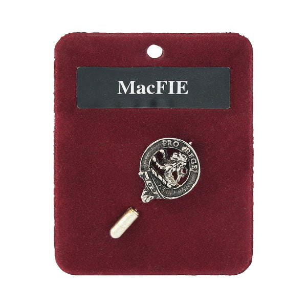 Art Pewter Lapel Pin Macfie