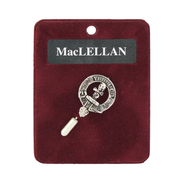 Art Pewter Lapel Pin Maclellan