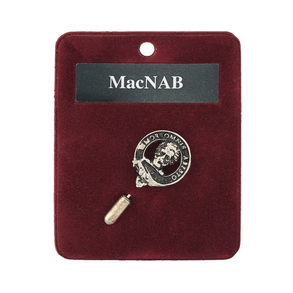 Art Pewter Lapel Pin Macnab