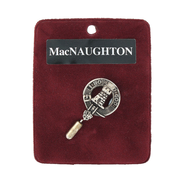 Art Pewter Lapel Pin Macnaughton