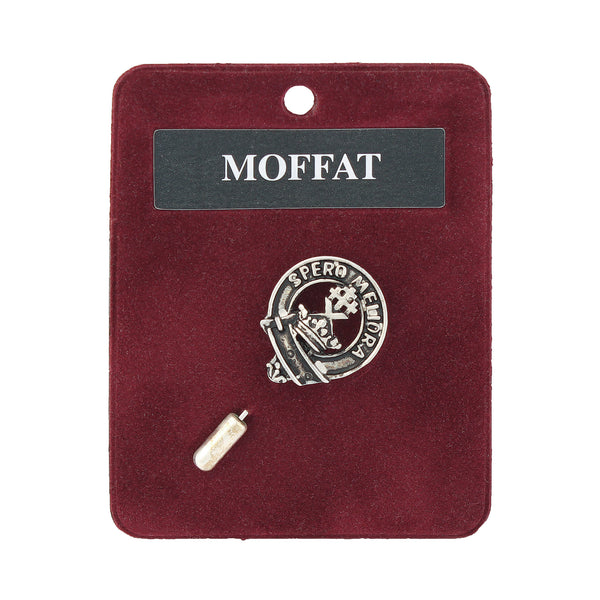 Art Pewter Lapel Pin Moffat