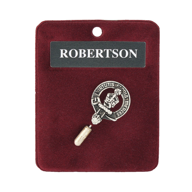 Art Pewter Lapel Pin Robertson