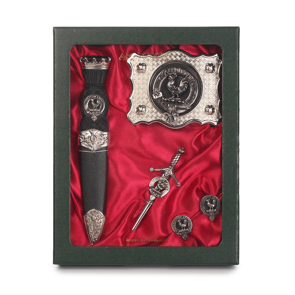 Clan Gift Set (Ckp Ccl Sd/Ct Buckle) Cockburn