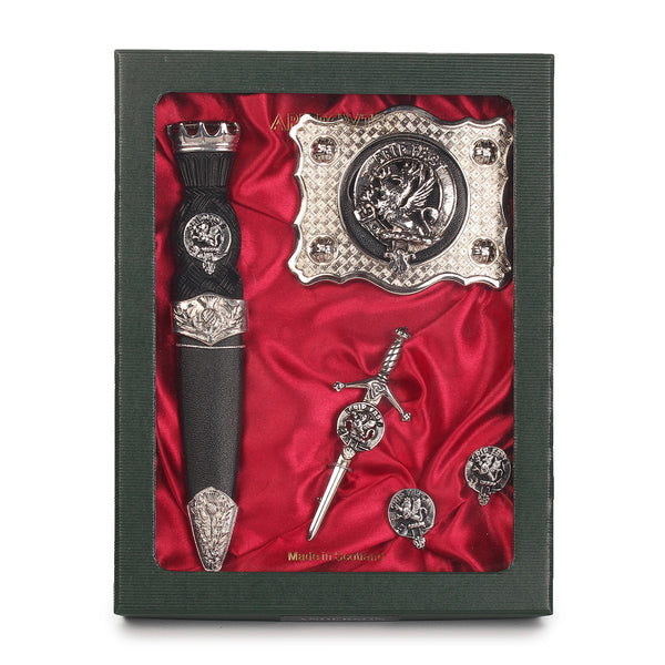 Clan Gift Set (Ckp Ccl Sd/Ct Buckle) Leslie