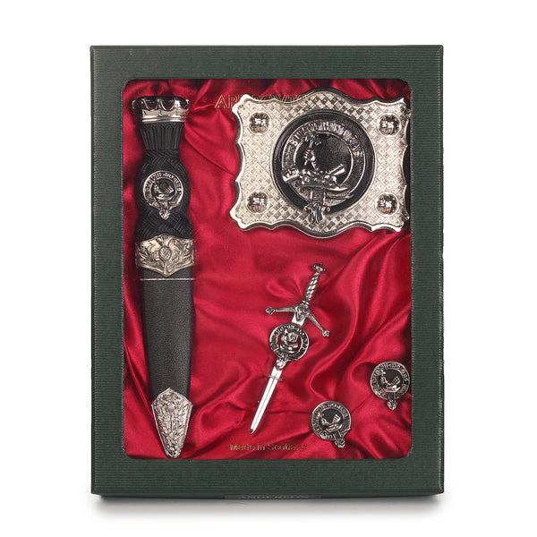 Clan Gift Set (Ckp Ccl Sd/Ct Buckle) Macdougall