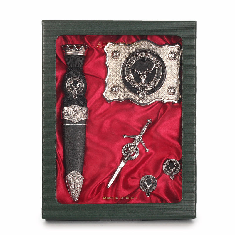 Clan Gift Set (Ckp Ccl Sd/Ct Buckle) Mackenzie Of Seaforth