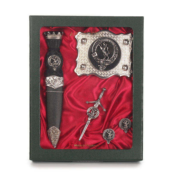 Clan Gift Set (Ckp Ccl Sd/Ct Buckle) Mackintosh