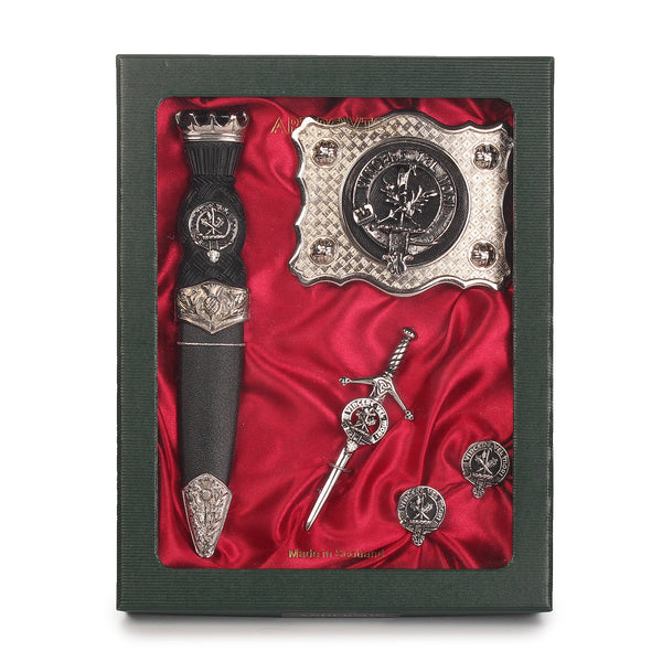 Clan Gift Set (Ckp Ccl Sd/Ct Buckle) Maclaine