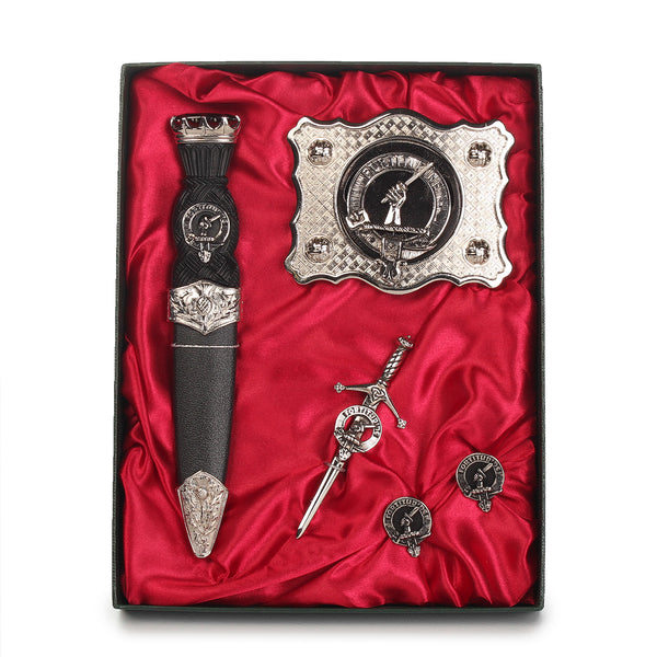 Clan Gift Set (Ckp Ccl Sd/Ct Buckle) Macrae