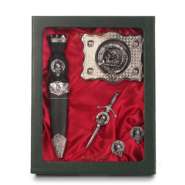 Clan Gift Set (Ckp Ccl Sd/Ct Buckle) Stewart Of Appin