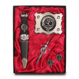 Clan Gift Set (Ckp Ccl Sd/Ct Buckle) Strachan