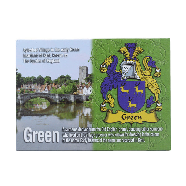 Scenic Metallic Magnet Wales Ni Eng Green