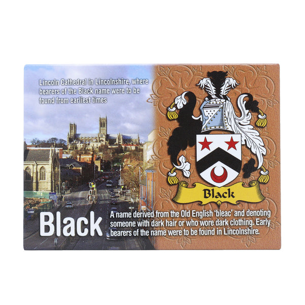 Clan/Family  Scenic Magnet Black E