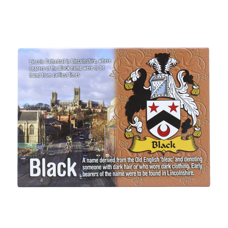 Clan/Family  Scenic Magnet Black E