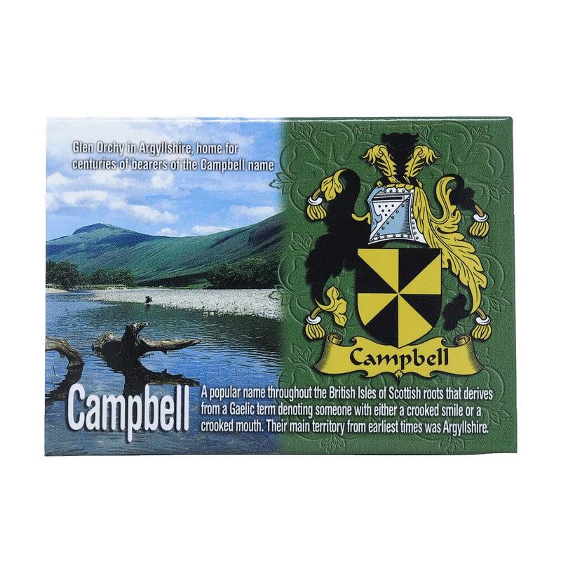 Clan/Family  Scenic Magnet Campbell E