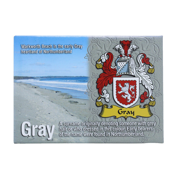 Clan/Family  Scenic Magnet Gray E