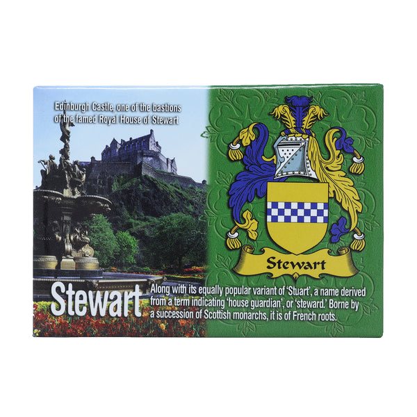 Clan/Family  Scenic Magnet Stewart E