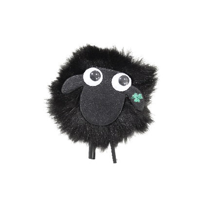 Shamrock Sheep Pom Pom Magnet