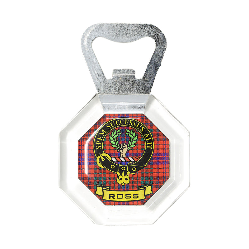 Kc Clan Bottle Opener Fridge Magnet Ross