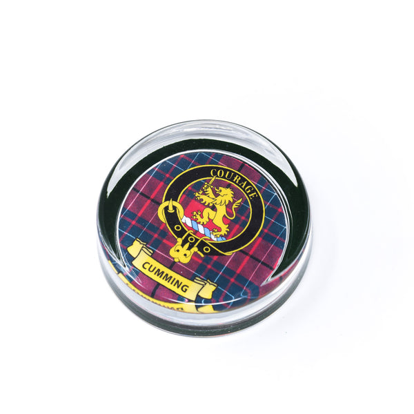 Kc Clan Paper Weight Glass Cumming