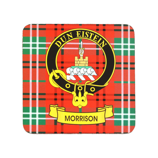 Kc Clan Square Cork Coaster Morrison