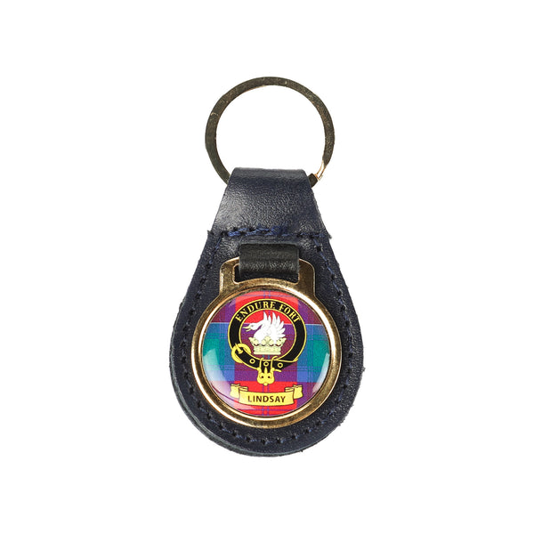 Kc Clan Leather Key Fob Lindsay