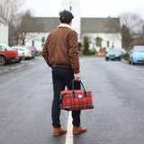 Harris Tweed Holdall Royal Stewart