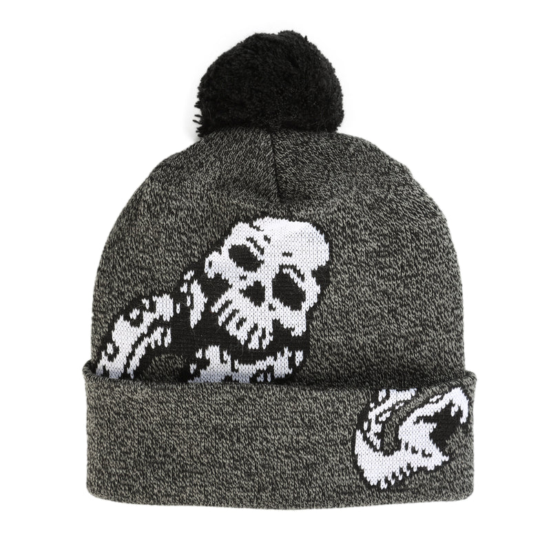 The Dark Arts Grey Marl Snake Hp Beanie