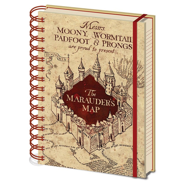 The Marauders Map Notebook