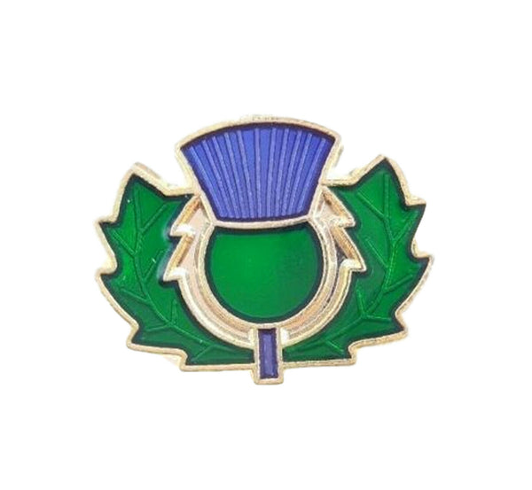 T297 Thistle Lapel Pin