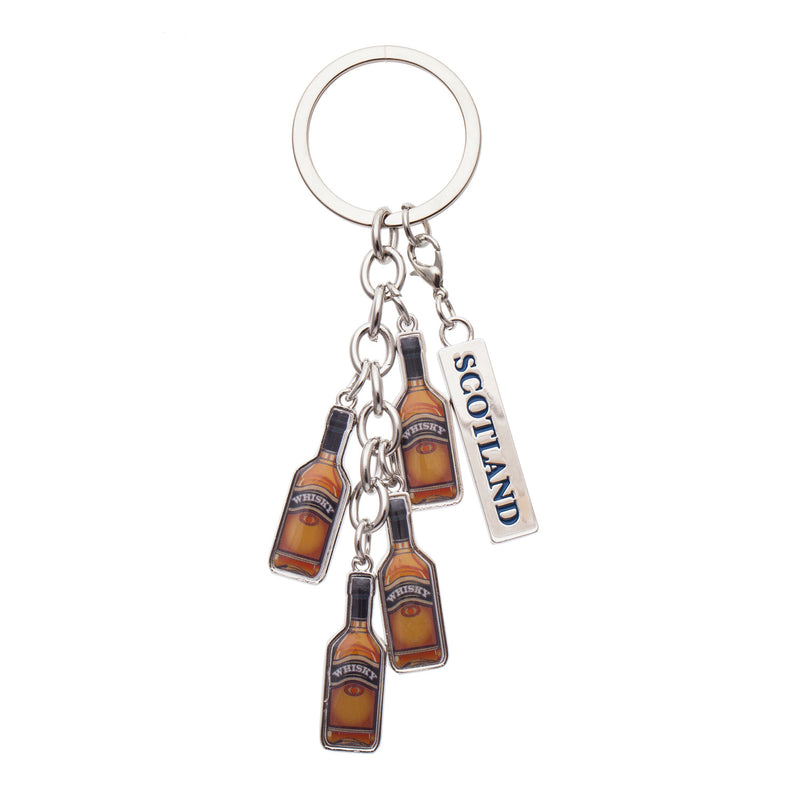 Whiskey Bottle Keyring