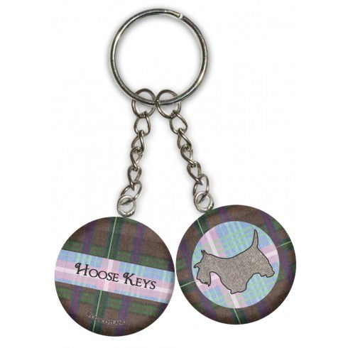 Scottish Keyring Scottie Dog